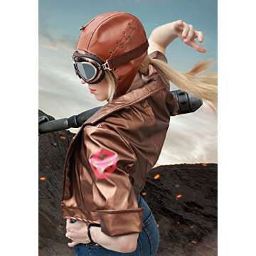 C-ZOFEK Women's Hero Cosplay Jacket for Halloween