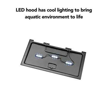 Aqueon 10 Gallon Fish Tank Starter Kit with LED Lighting