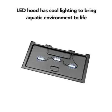 Aqueon 10 Gallon Fish Tank Starter Kit with LED Lighting
