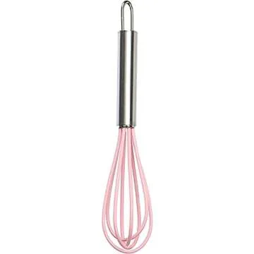 Kate Aspen "The Perfect Mix" Pink Kitchen Whisk