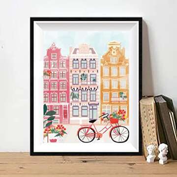 LIULIMI 5D Diamond Painting Kit - Romantic Castle Design