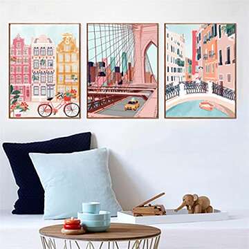 LIULIMI 5D Diamond Painting Kit - Romantic Castle Design