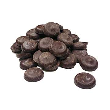 Vivapura Superfoods Organic Cacao Paste, 16 oz, Raw, Vegan, Keto, Ceremonial Grade Peruvian Criollo Varietal, Wafer (Pack of 1)