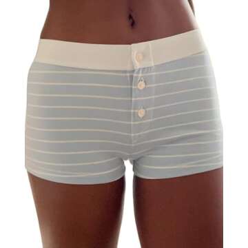 Adoeren Women Lounge Shorts Y2k Elastic Low Rise Pajama Shorts Floral Print Cute Sleep Shorts Pj Bot...