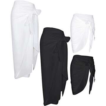 Stylish 4-Piece Women Beach Wraps Set for Swimwear