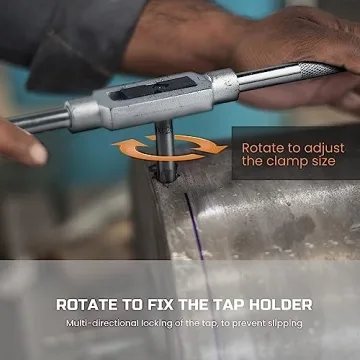 Anfrere 80pcs Tap and Die Set for Precision Threading