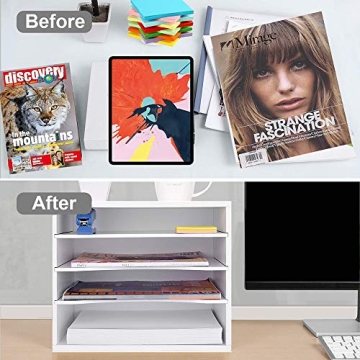 EMERIT Desk Paper Organizer for Efficient Storage Solutions