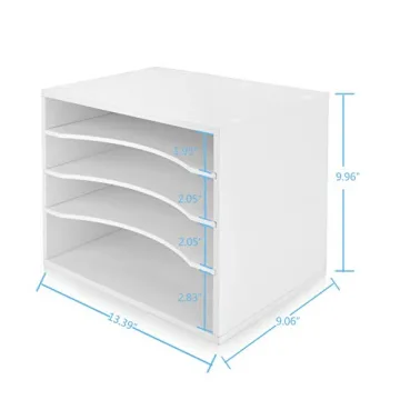 EMERIT Desk Paper Organizer for Efficient Storage Solutions