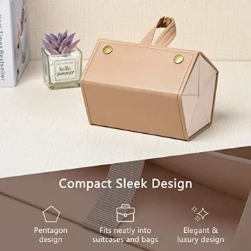 Sunglass Organizer Case - Foldable 5 Slot Eyewear Storage