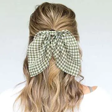 WATINC Bowknot Hair Scrunchies Set for Women 12 Pcs