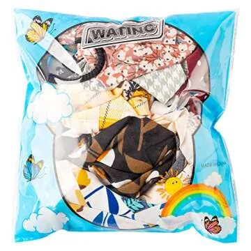 WATINC Bowknot Hair Scrunchies Set for Women 12 Pcs