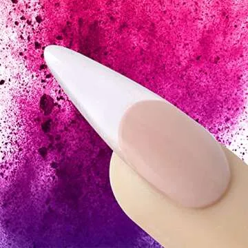 Young Nails Acrylic Core Powder - Self-Leveling Acrylic Nail Powder, Clear Nude Pink White Acrylic Powder for Nail Extenstion, Professional Grade, Superior Adhesion, Color - French Pink, 45g