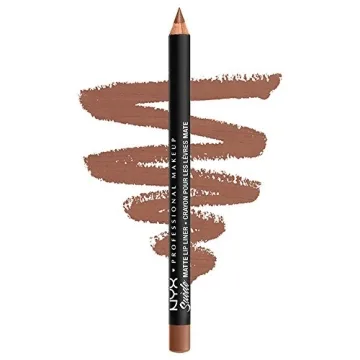 NYX Suede Matte Lip Liner Pencil Softspoken - Long-Lasting
