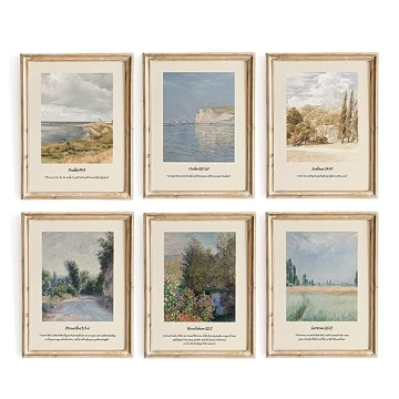 Christian Scripture Gallery Art Set - Vintage Bible Verse Prints Set of 6