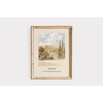 Christian Scripture Art Prints Set of 6 Unframed