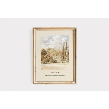 Christian Scripture Art Prints Set of 6 Unframed