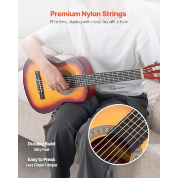 VEVOR Acoustic Guitar 30 Inch Starter Kit for Kids