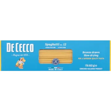 Authentic De Cecco Spaghetti Pasta 16 Oz Pack for Sale