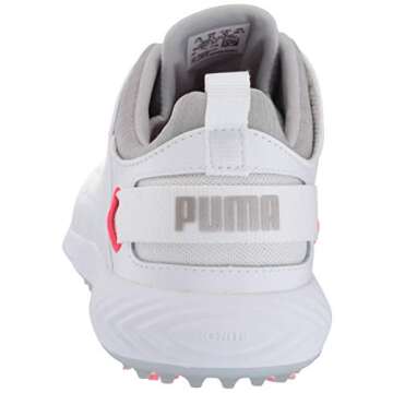 Puma Golf Women's Ignite Blaze Pro Golf Shoe, Puma White-High Rise, 8.5 M US