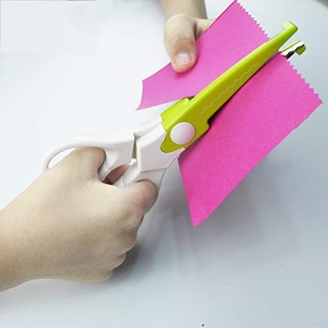 BINWISH Decorative Paper Edge Scissors Set for Crafts & Kids