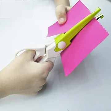 BINWISH Decorative Paper Edge Scissors Set for Crafts & Kids