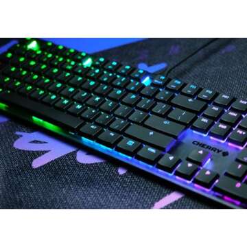 Cherry MX 10.0N RGB Mechanical Keyboard - Unleash Your Typing Speed