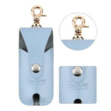 Beautyflier Clip-on Lip Balm Holder in Vibrant Colors