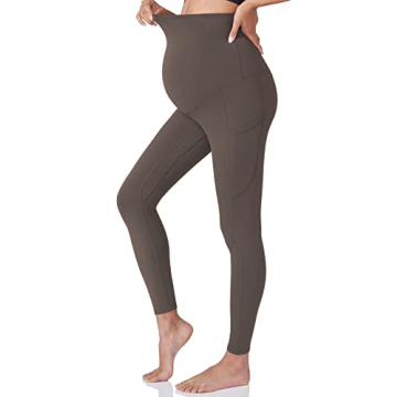 POSHDIVAH Maternity Workout Leggings with Pockets