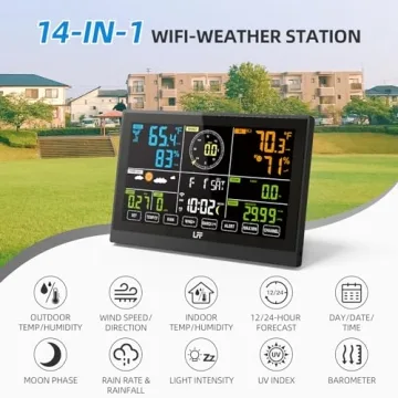 LFF Wireless Weather Station with Outdoor Sensor