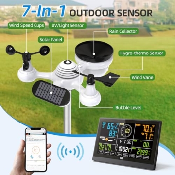 LFF Wireless Weather Station with Outdoor Sensor