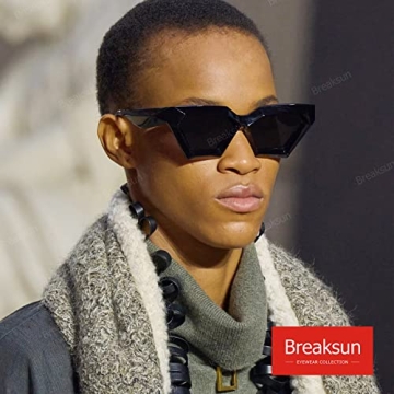 Breaksun Cat Eye Sunglasses - Stylish UV Protection for Women