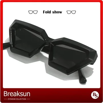 Breaksun Cat Eye Sunglasses - Stylish UV Protection for Women
