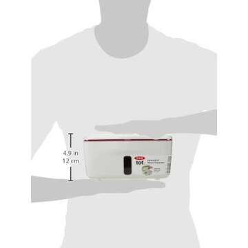 OXO Tot Perfect Pull Wipes Dispenser, ‎Plastic, Silicone, Pink