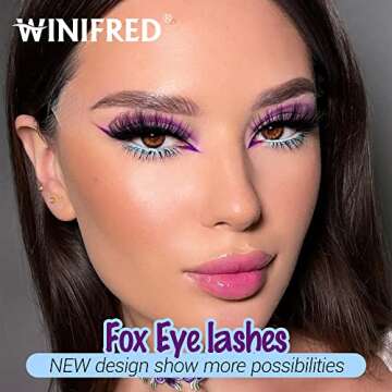 Eyelashes Fluffy Mink 20 MM Pack 7 Pairs by Winifred