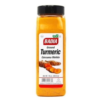 Badia Turmeric Powder, 100% Pure Curcuma 16 oz