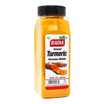 Badia Turmeric Powder, 100% Pure Curcuma 16 oz