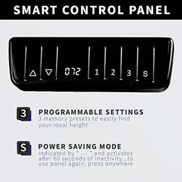 VIVO Electric Height Adjustable 60 x 24 inch Stand Up Desk, White Solid One-Piece Table Top, White Frame, Standing Workstation with Push Button Controller, DESK-KIT-E5W6W