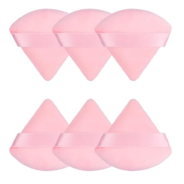 Pimoys 6 Piece Powder Puff Set for Flawless Makeup