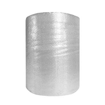 Uboxes Bubble Roll 24 Wide x 175 ft Small Bubbles 3/16 Perforated Every 12, Clear, BUBBSMA24175