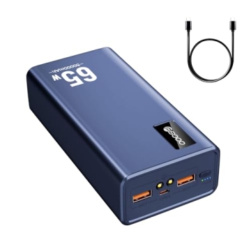 65W Fast Charging 50000mAh Power Bank - Ultimate Laptop & Phone Charger