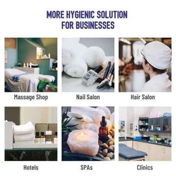 Unifree Disposable Bath Towels 丨Camping Towel I Gym Towel I Barber Towel 20 Count, Individually Packed, Large Size 27.5 by 55 inches (27.5“x55”)