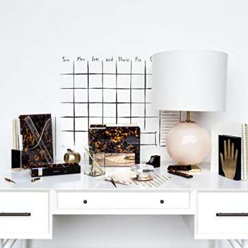 Kate Spade New York Organizer Thick File Folders Pack of 6 (Tortoise)