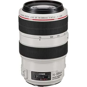 Canon 70-300mm F4-5.6 L IS USM Lens - Versatile & Compact