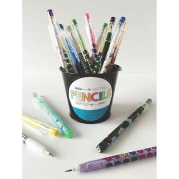 Stacking Point Pencils for Kids (bulk set of 50) Fun Pencils and School Supplies