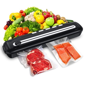 Budget-Friendly Vacuum Sealer with Dual Heat Seal