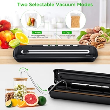 Budget-Friendly Vacuum Sealer with Dual Heat Seal