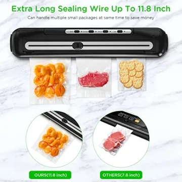 Budget-Friendly Vacuum Sealer with Dual Heat Seal