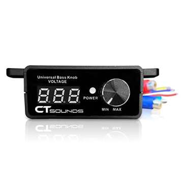 CT Sounds Universal Bass Knob with Digital Voltmeter