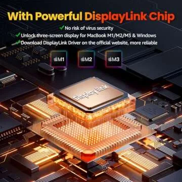 VisionOwl 15.6" Portable Monitor - Dual Screen for On-the-Go