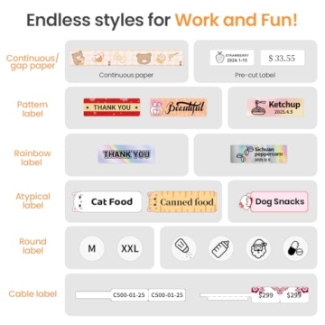 Phomemo D35 Bluetooth Label Maker | Compact & Stylish